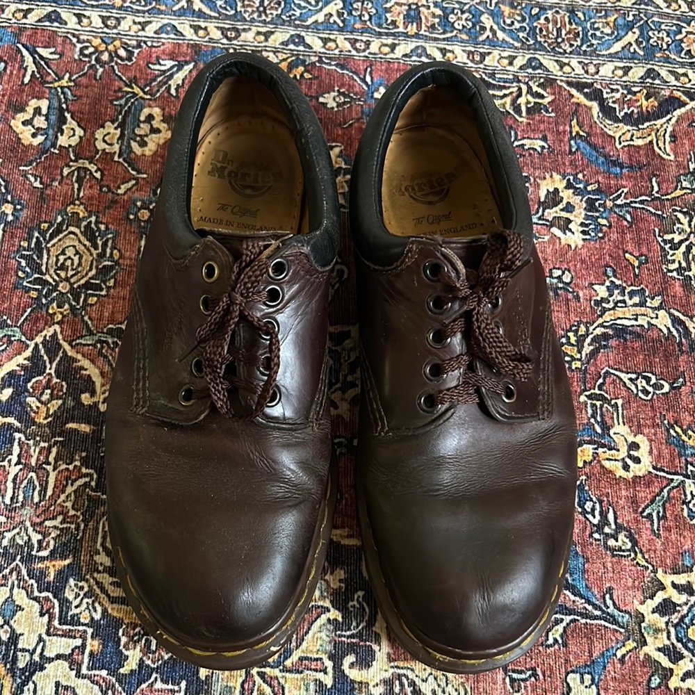 Vintage Brown Doc Marten Oxfords
